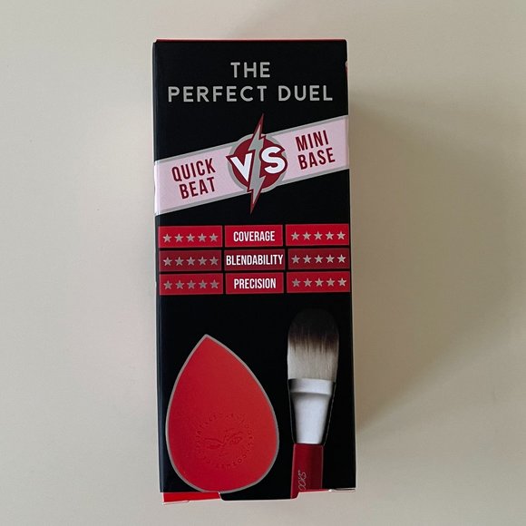 FLIRTACIOUS LOOKS COSMETICS The Perfect Duel Foundation Sponge Blender Brush Set - Picture 4 of 7